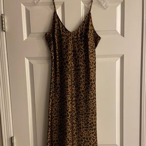 Strappy Cheetah Dress